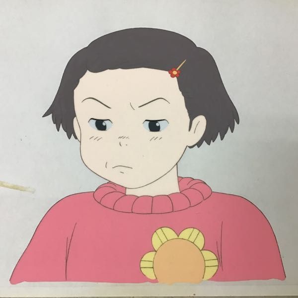 希少 おもひでぽろぽろ 岡島タエ子 セル画 A8 スタジオジブリ