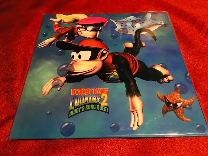 スーパードンキーコング2 LP サウンドトラック サントラ ディディー