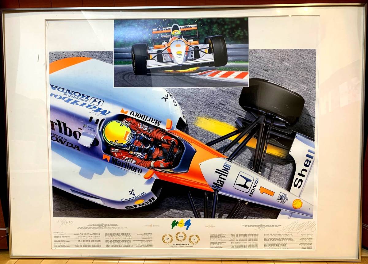 アイルトン・セナ リトグラフ 希少 【公式通販】
