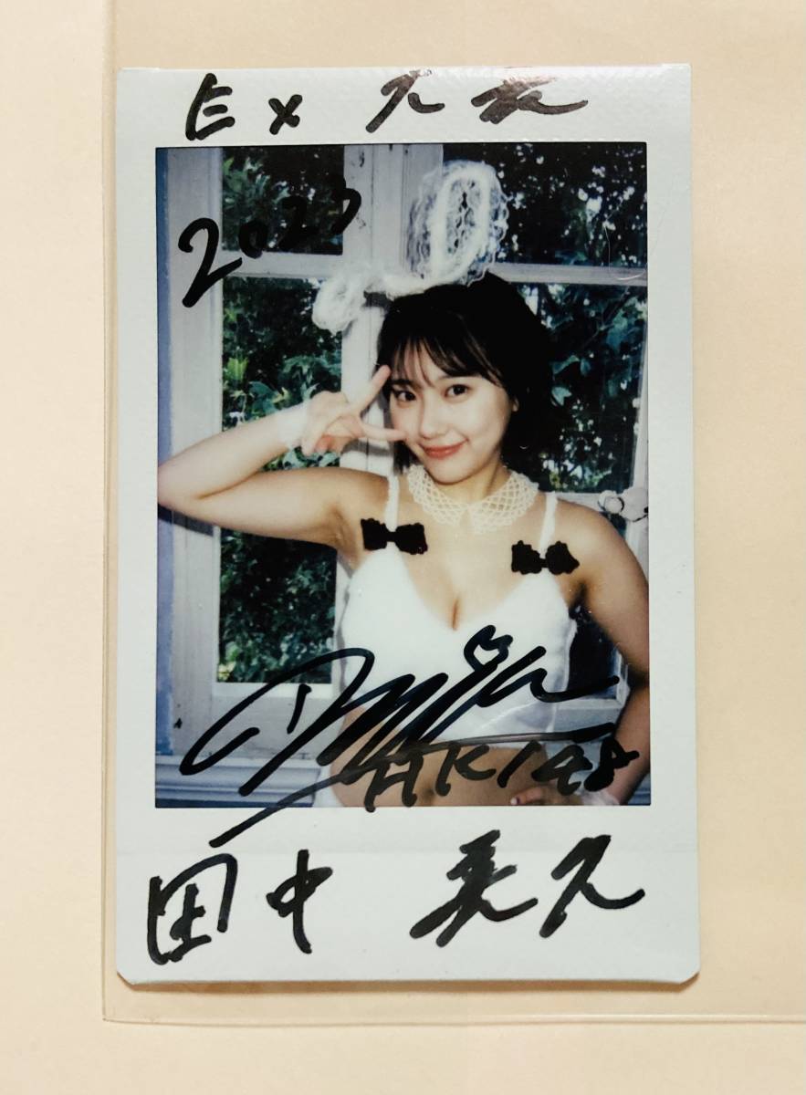 ◇ 田中美久 直筆サイン入りチェキ ◇