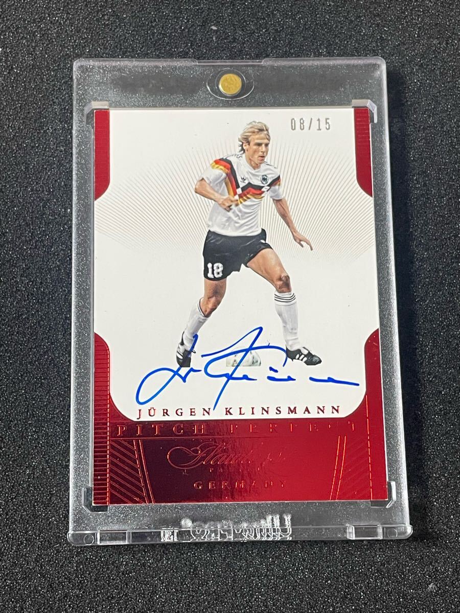 直筆サイン入り写真 ユルゲン・クリンスマン アメリカサッカー SA鑑定