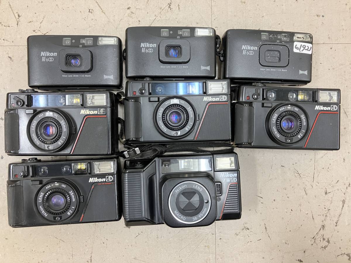 動作品 】Nikon L35AD ピカイチ ISO1000 一部ワケアリ 動作品 一部