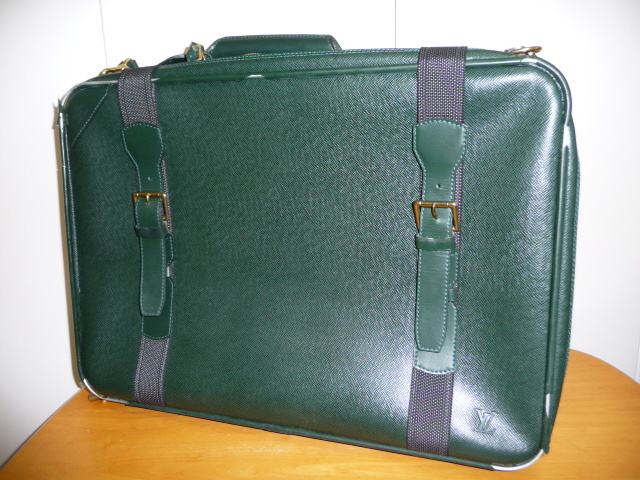 ショップ ルイビィトン グリーン 旅行カート Louis Vuitton エピレザー