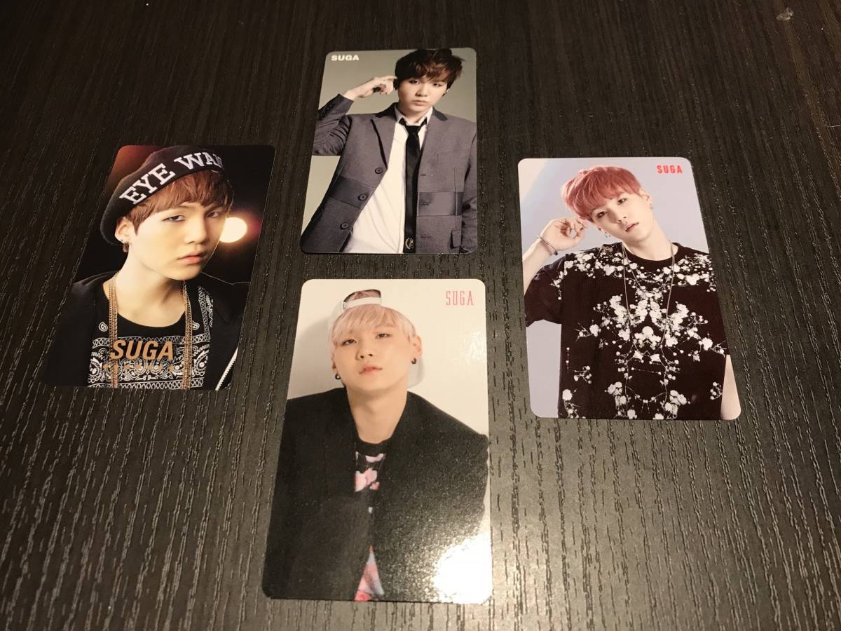 BTS suga ユンギ love yourself トレカ セット-オンラインストア売上