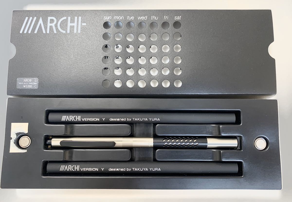 貴重 廃盤 サクラ アーキ SAKURA ARCHI- YABC3000 水性ボールペン 金軸