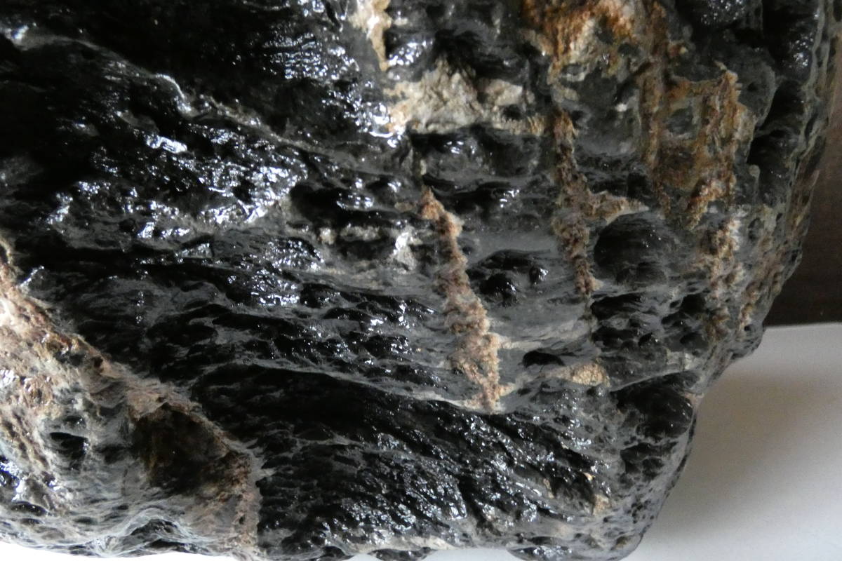 日本三大銘石佐治石】 古代石 採石禁止石 鯨形 珍品