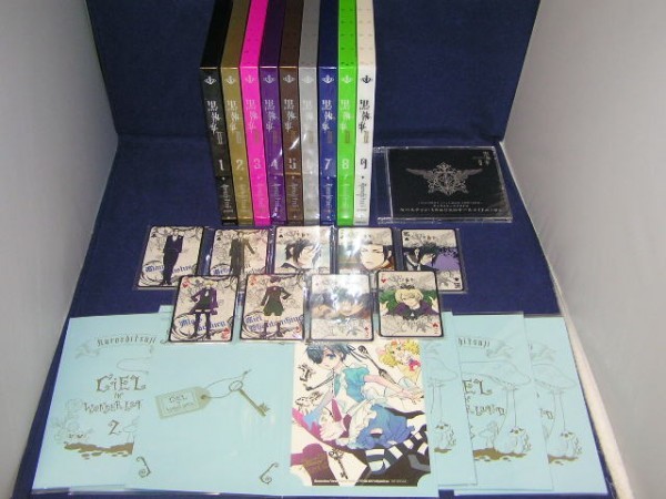 黒執事 アニメイト DVD全巻購入特典 黒かるた かるたカード【全51種