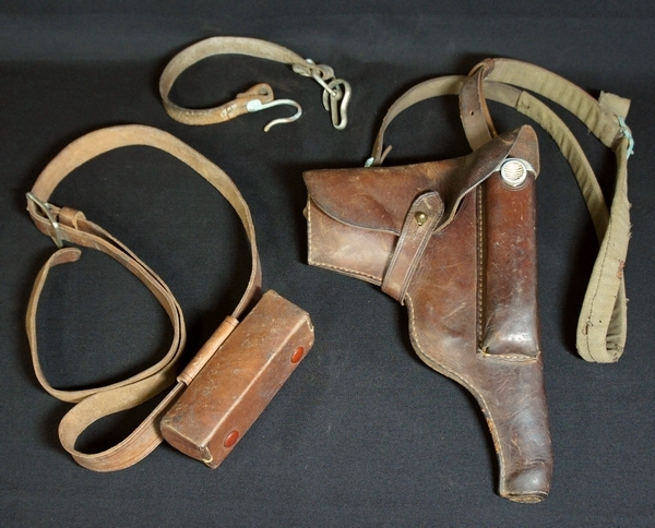 大日本帝国 南部14年式拳銃嚢 ホルスター（複製品）サバゲ 陸軍 将校 下