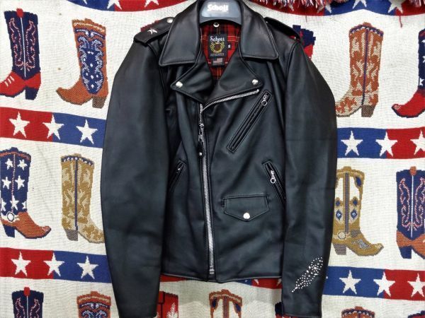 B'z 30TH SCENES Schott ライダースジャケット 稲葉モデルB'z 30周年