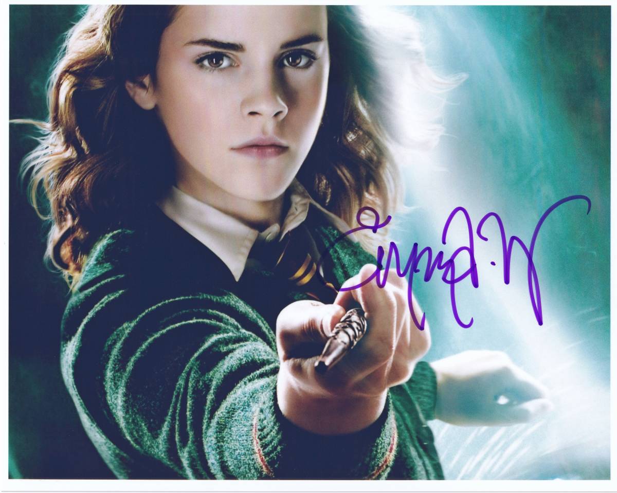 Emma Watson エマ ワトソン 直筆サイン オートグラフ