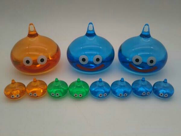 ドラゴンクエストビッグクリアフィギュアスライムつむりマリンスライム40個