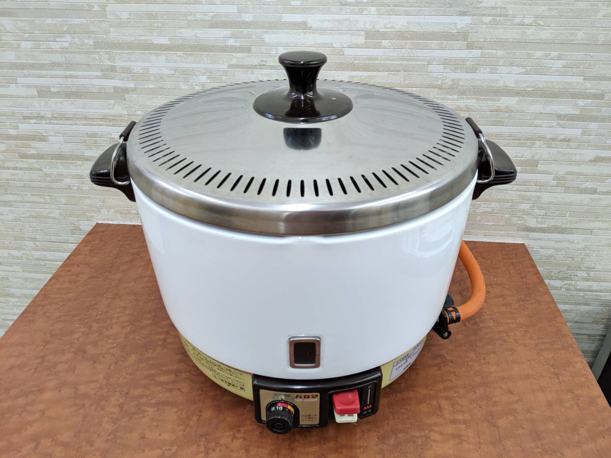 パロマ ガス炊飯器 Paloma ガス炊飯器 最大10合（1升） シルバー