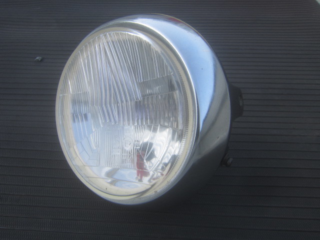 当時物 シビエ 凹み ヘッドライト 160パイ cb400four gt380 当時物