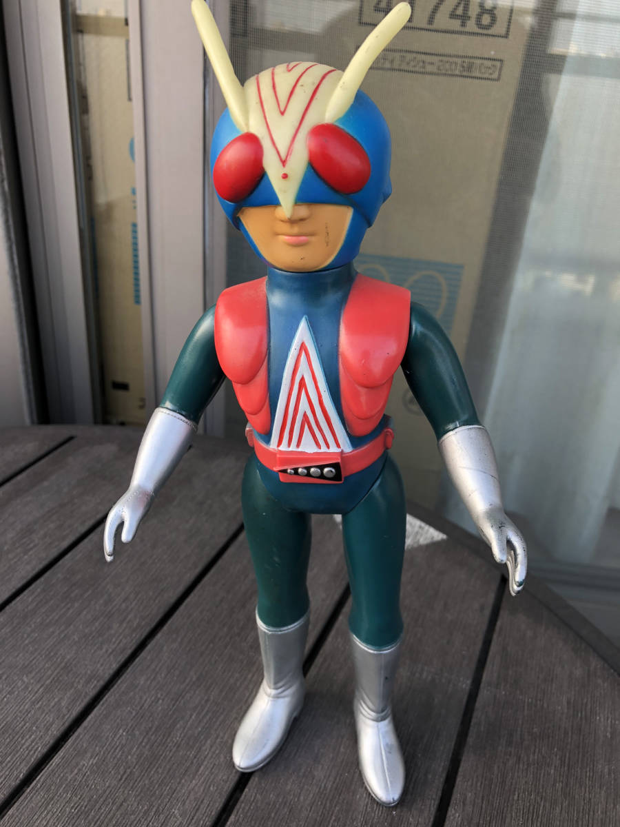 希少 ワンオフ☆ ライダーマン 無版権 パチ 海外版原型 仮面ライダー