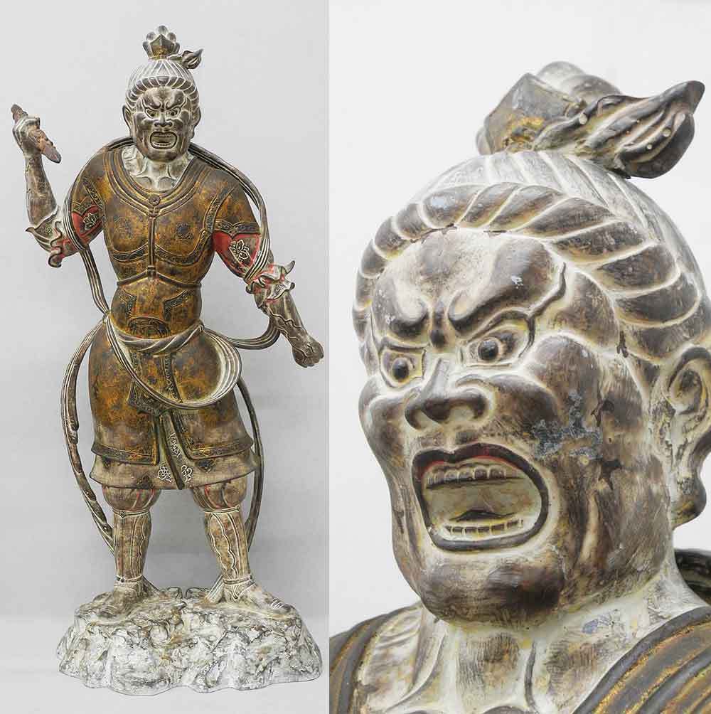 古唐津焼～金剛力士像 古唐津焼～金剛力士像 古唐津焼～金剛力士像