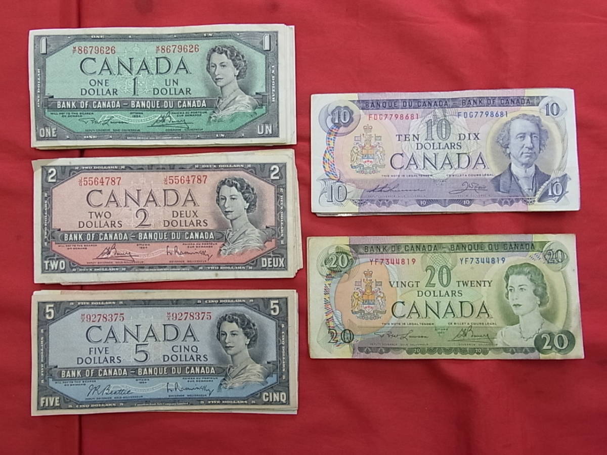 旧紙幣 カナダドル 【公式通販】