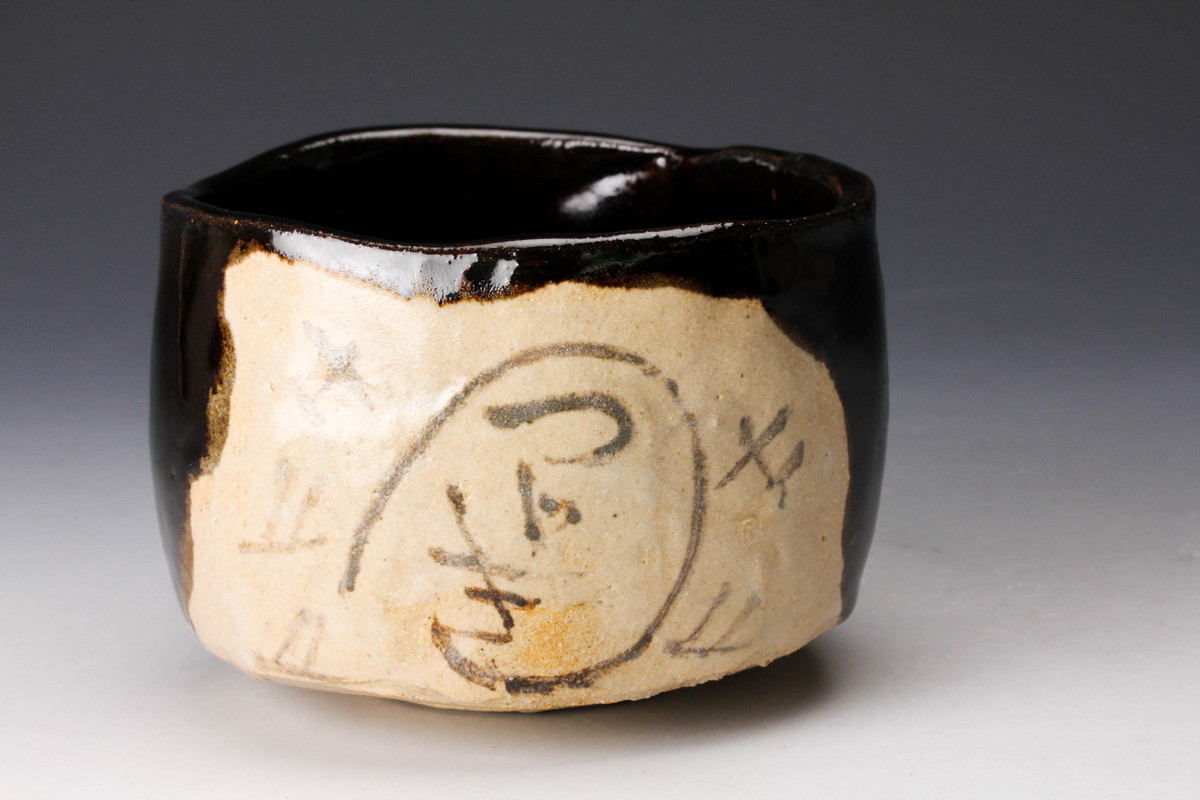 ☆ 人間国宝 加藤卓男 黒織部 Yahoo!オークション -「加藤卓男」(織部