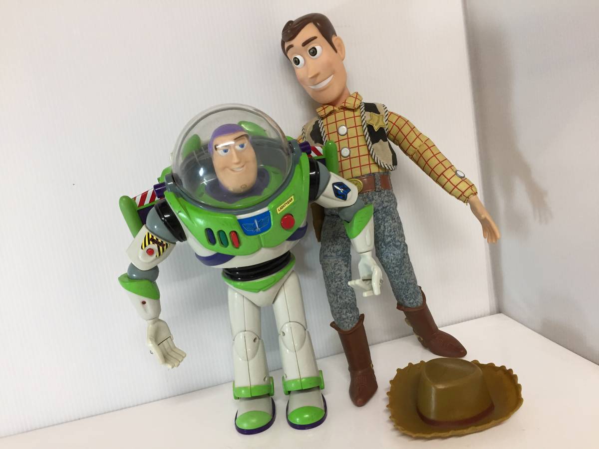 トイストーリー初期トーキングウッディ&バス トイストーリー初期