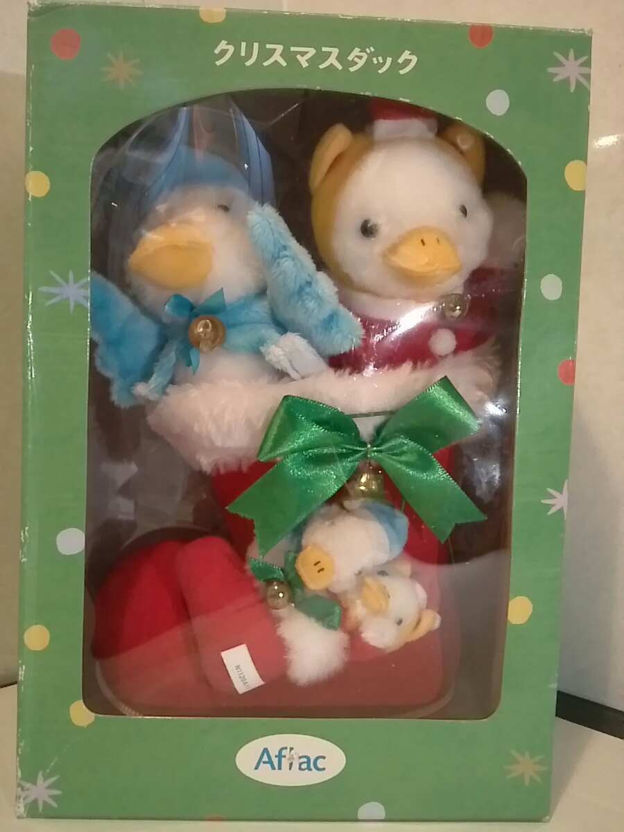 直美とダック AFLAC アフラック 非売品 ぬいぐるみ アフラックダックの