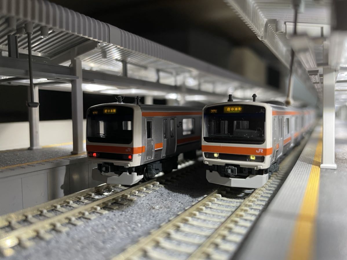 武蔵野線209系500番台8両 kato ライト点灯動力動作確認済 ジャンク