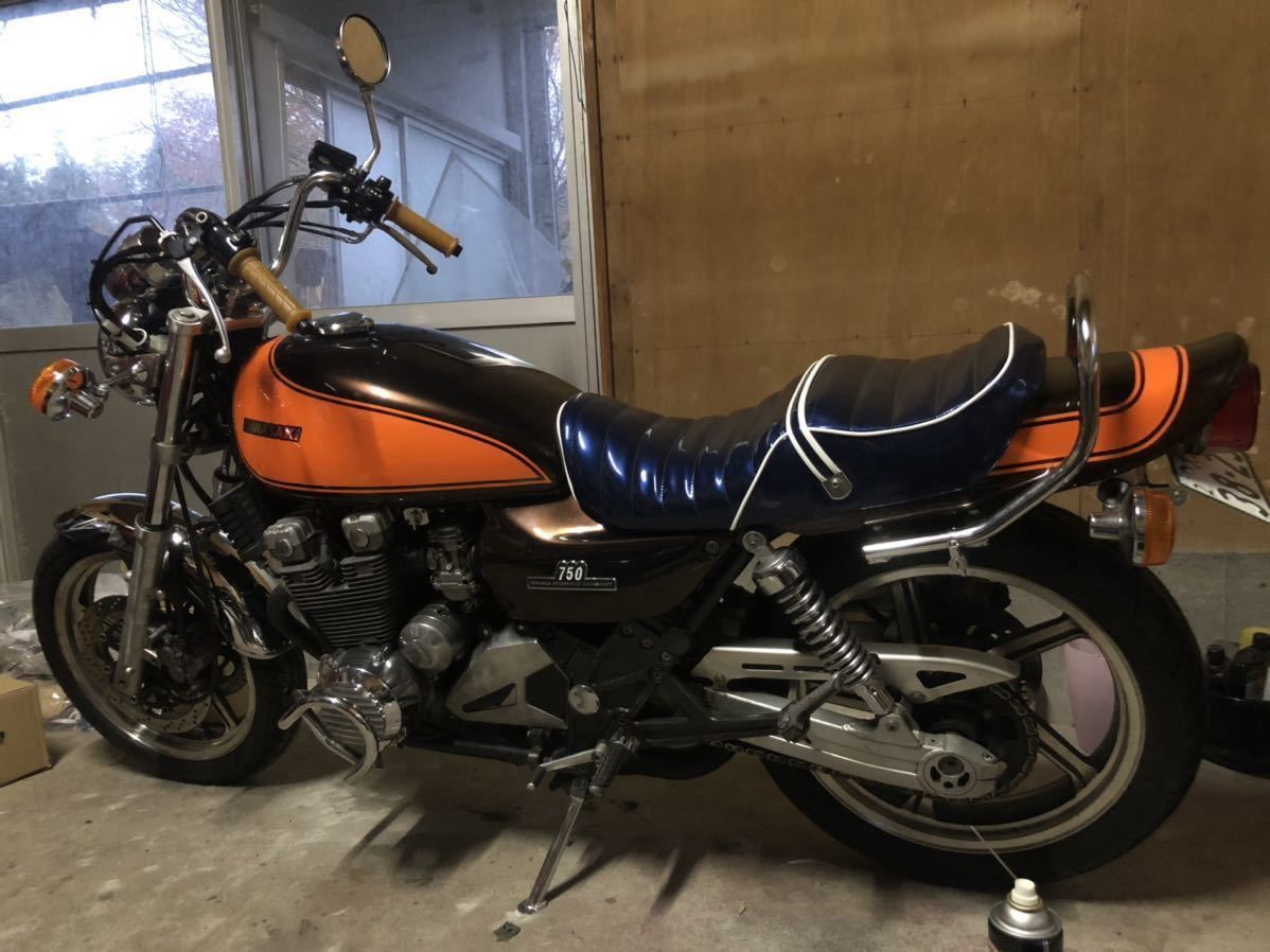 カワサキ ゼファーχ z2タンクカバー火の玉カラー ゼファー400 ゼファー