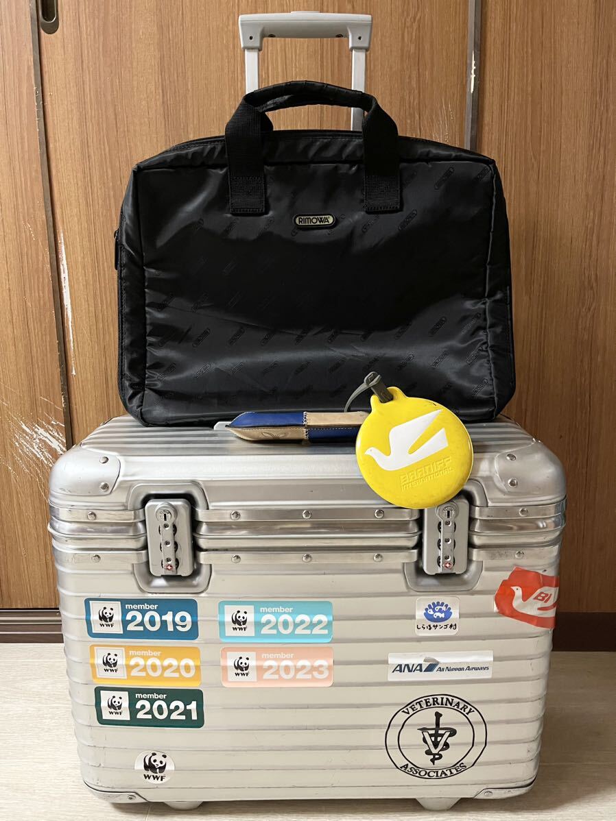 リモワ トパーズ パイロット トローリー 青ロゴ RIMOWA TOPAS 廃版