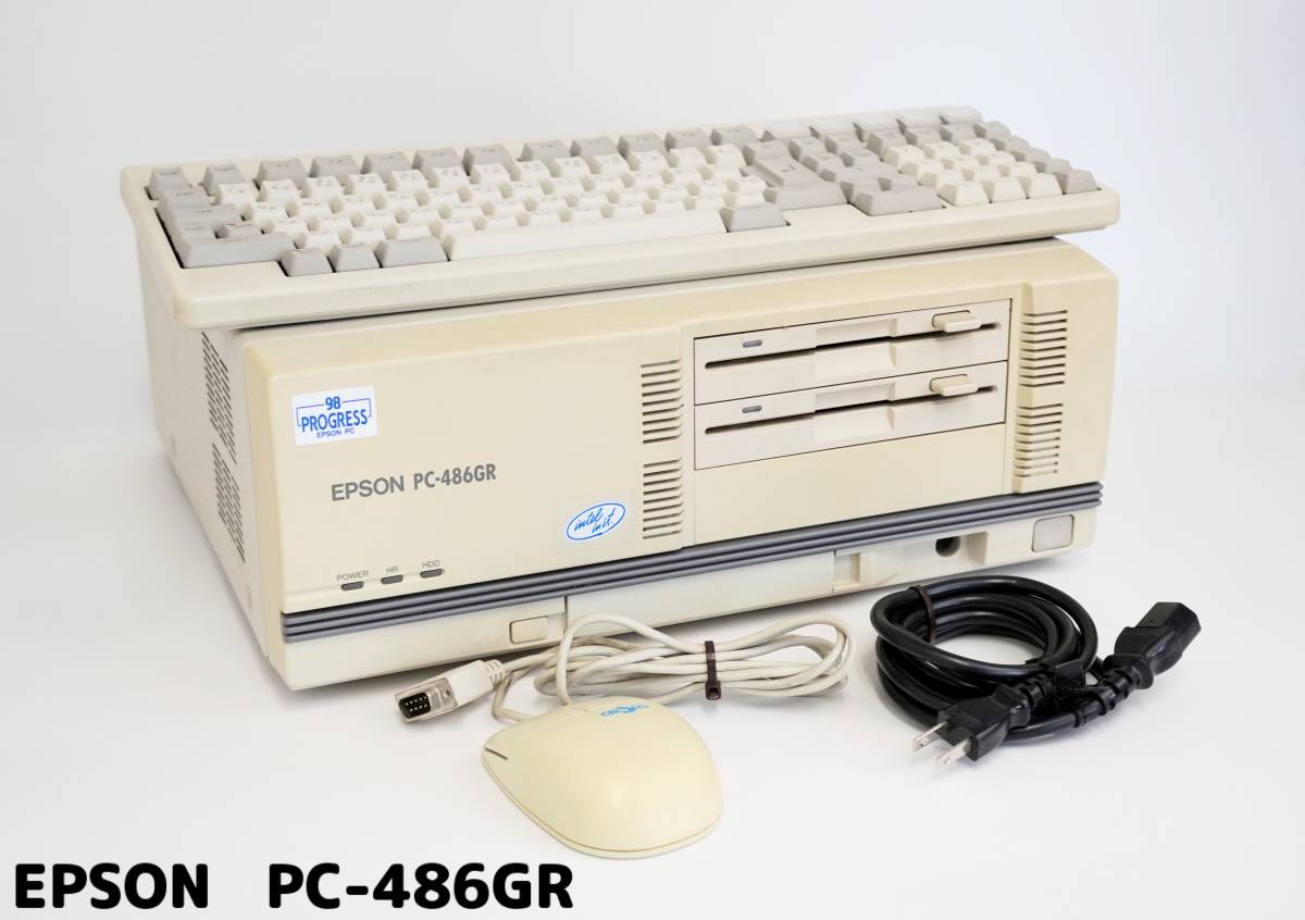 ジャンク】 EPSON PC-486GR ジャンク品のPC-486GRを購入