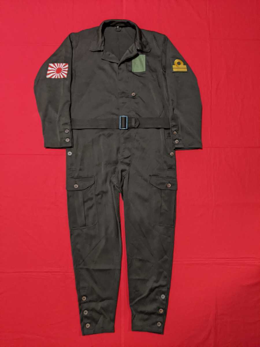 帝国海軍航空隊 ツナギ型 飛行服 中田商店複製品 L 日本軍