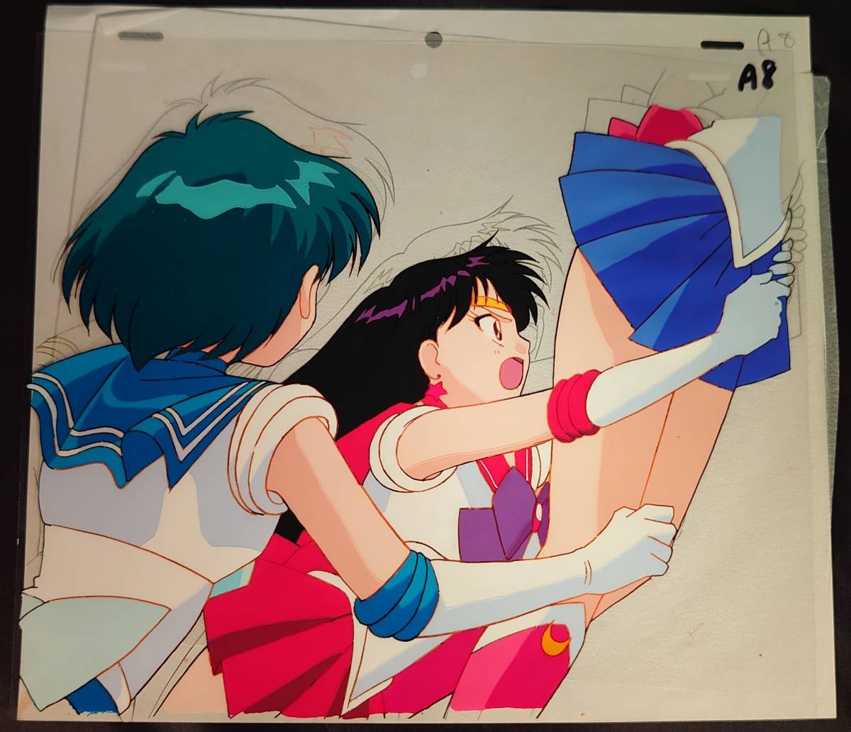 美少女戦士セーラームーン セル画 セーラーマーキュリー