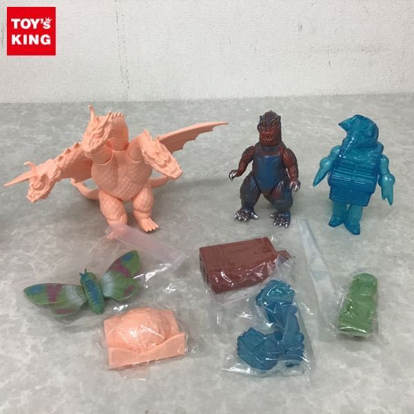 マーミット 世紀の大怪獣シリーズ/ビニパラベビー 購入 モゲラ 車付