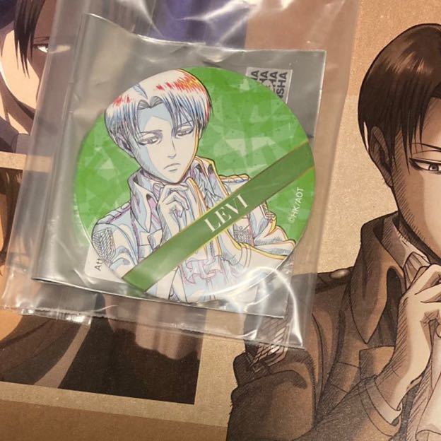 進撃の巨人】缶バッジコレクションPart3〈リヴァイ〉 進撃の巨人