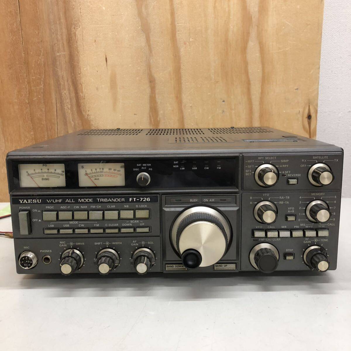 ジャンクYAESUトランシーバー YAESU FT-726 144/430MHz （ジャンク