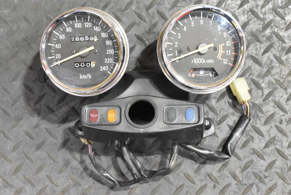 ゼファー400 ZR400C 純正メーター廻りセット