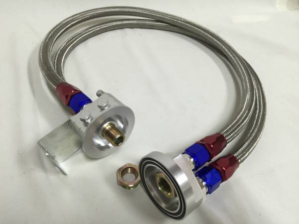 AE86 HKS オイルクーラーエレメント移設 セット