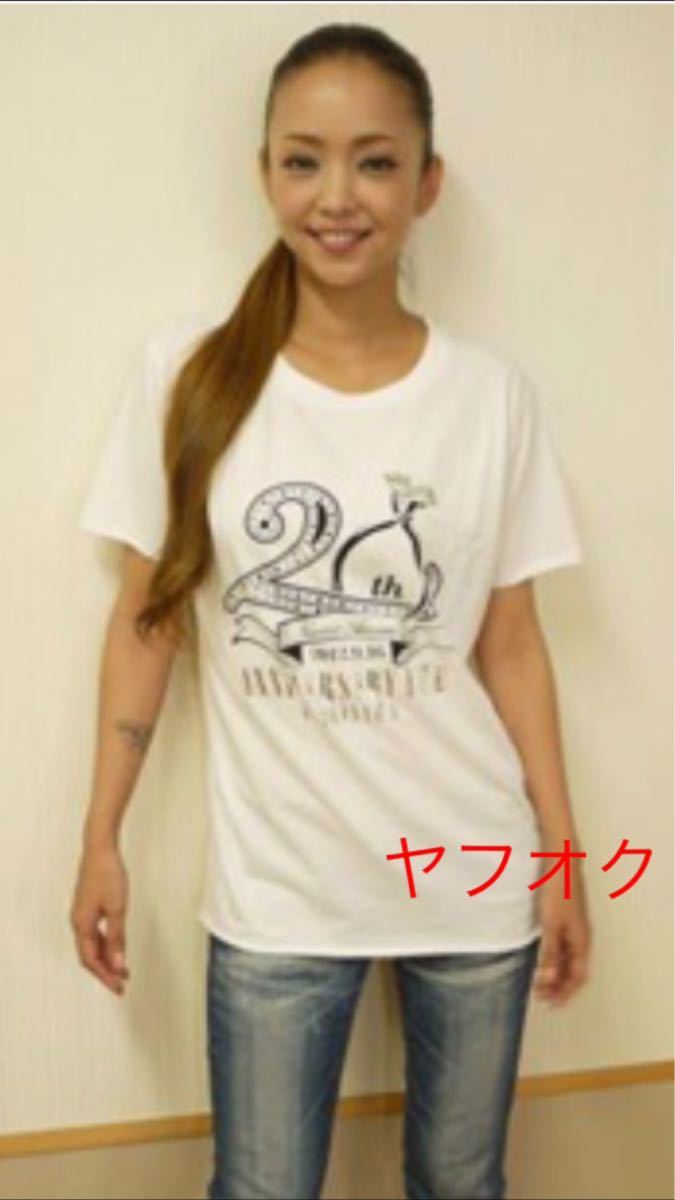 未開封・未使用】 安室奈美恵 25周年記念ライブ沖縄Tシャツ ホワイトL