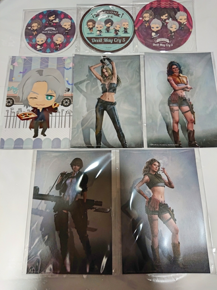 デビルメイクライネロポストカードカプコンカフェdmc5