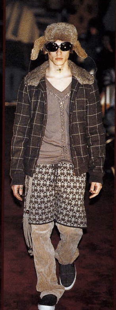 NUMBER NINE ナンバーナイン ネックウォーマー ジョージ柄 名作