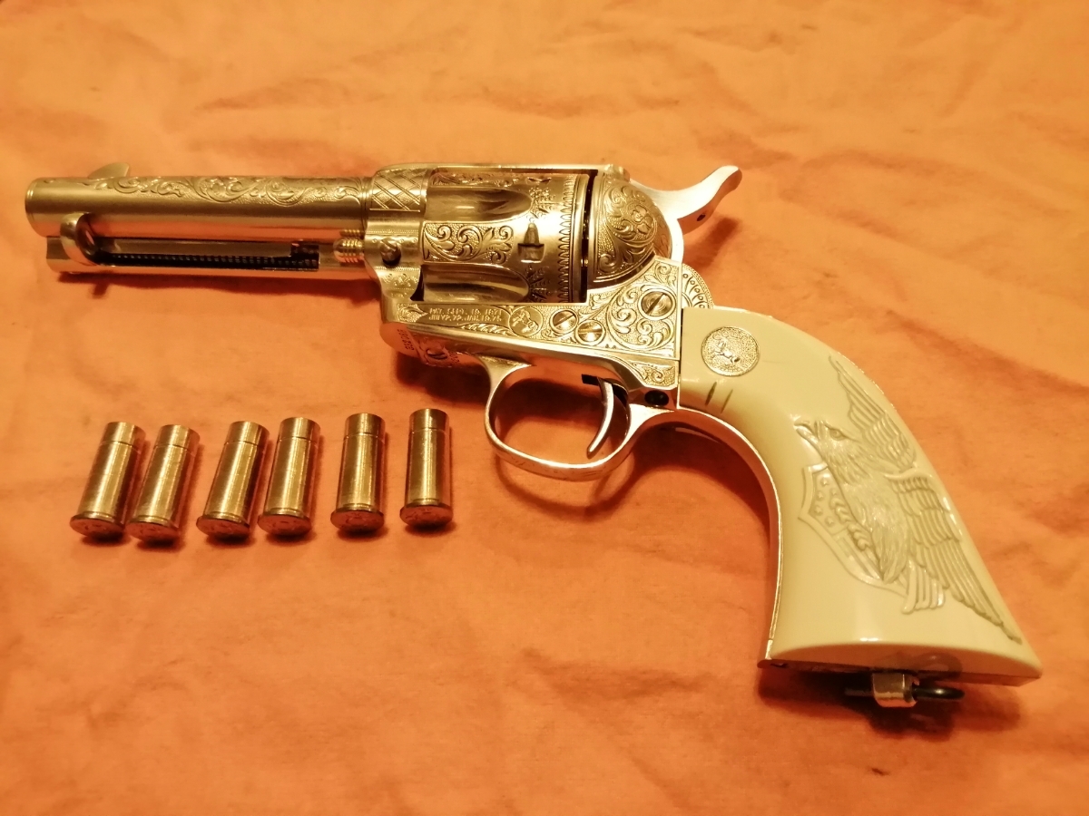 マルシン コルト SAA45 ジョージS・パットン将軍記念 金属モデルガン