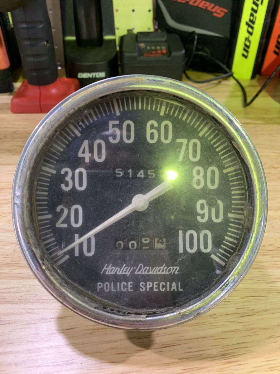 限定値下ハーレーダビッドソンショベルメーターA241039J 純正ショベル