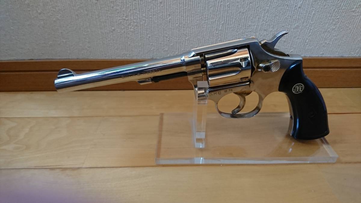 コクサイ S&W 38スペシャル 6インチ SMG刻印 金属モデルガンの落札情報