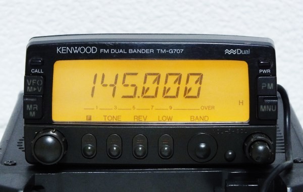 KENWOOD TM-G707 アマチュア無線144/430MHz 広帯域受信