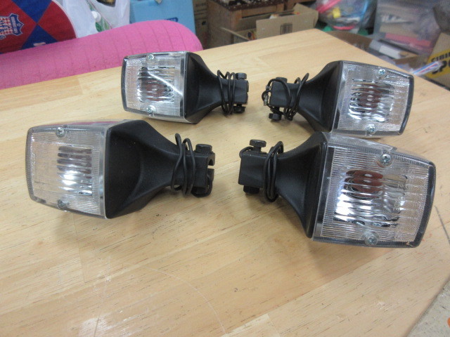 リードウィンカーイタリン当時物イエロー四角形CBX400F