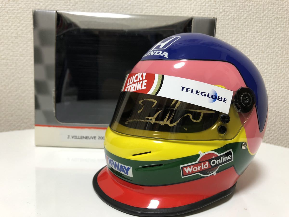 1/2ヘルメット F1 ウィリアムズ ルノー J.ビルヌーブ 1/2ヘルメット F1