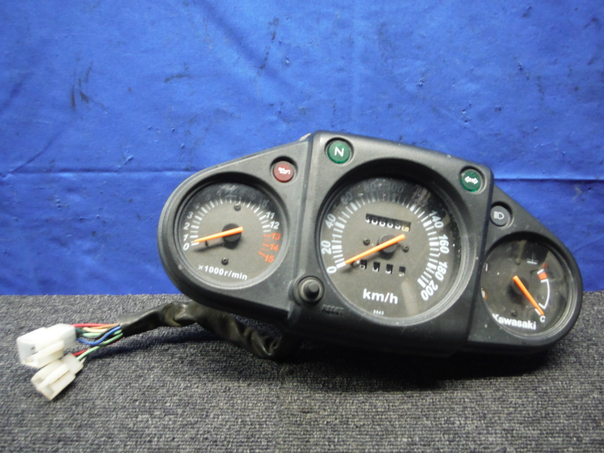 ニンジャ250r 12年式 純正メーター 美品 11056キロ ニンジャ250r 12年式