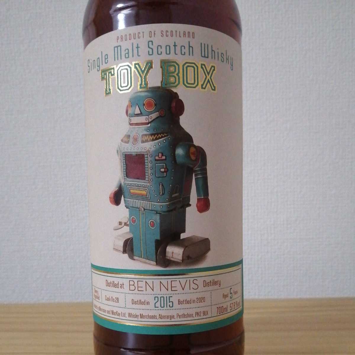 ウイスキー BEN NEVIS TOY BOX Arrival Series] Super delicious