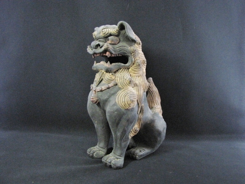 シーサー 獅子 陶器 オブジェ 置物 インテリア 工芸品 美術品 【公式通販】