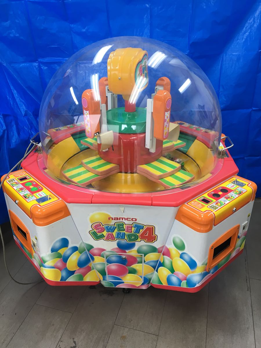 スウィートランド4 カギ付き 動作OK UFOキャッチャー ゲームセンター