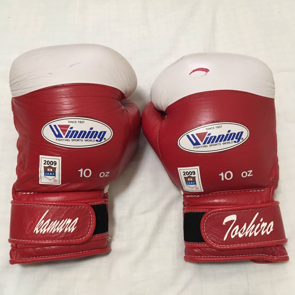 Winning ウィニング 10oz 10オンス 赤 紐式 Winning（ウイニング