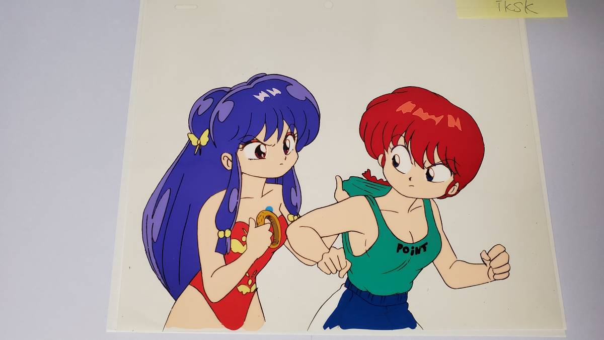 らんま セル画 シャンプー 背景付き らんま セル画 シャンプー 背景