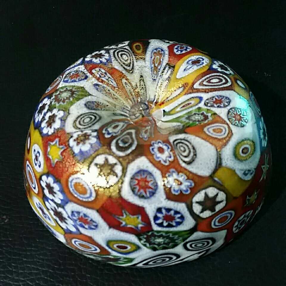 MURANO ムラノ ポイント ミルフィオリ グラス M109244483低 価格